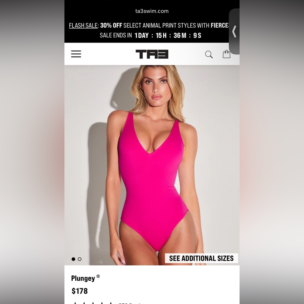 TA3 Plungey in Pink